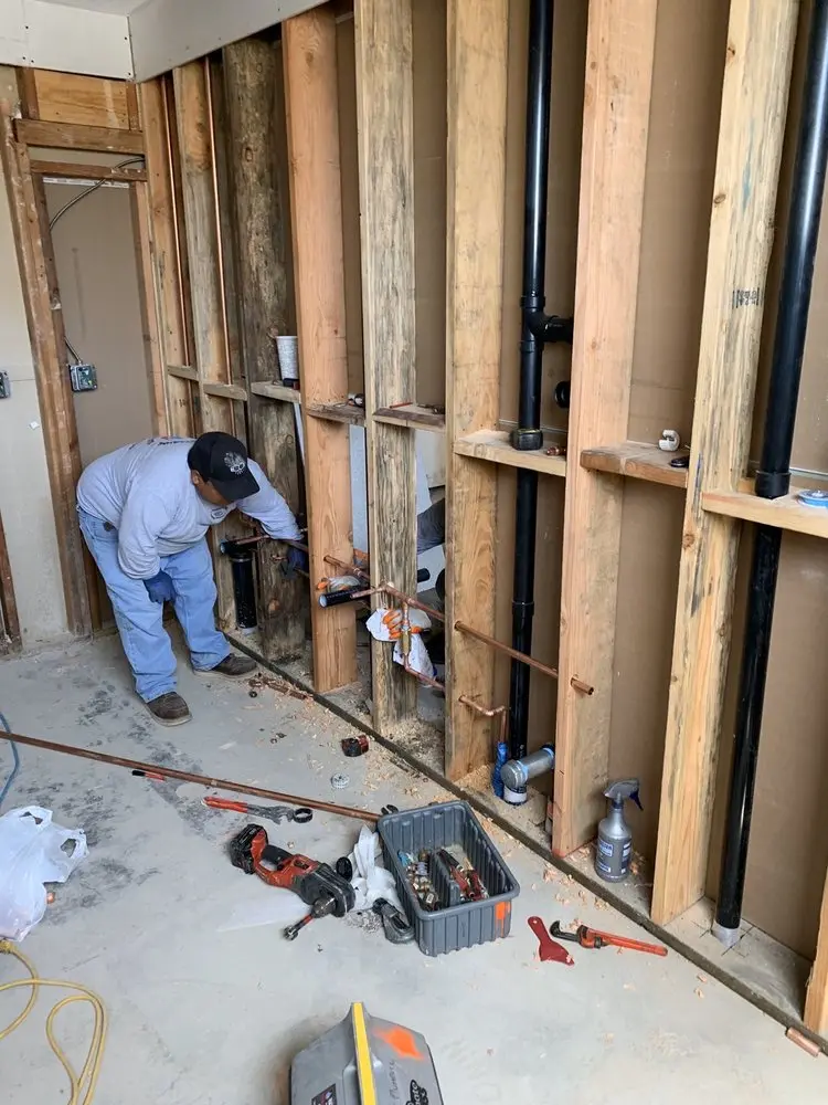 Commercial rough-in plumbing for Commercial Plumbing in Santa Ana